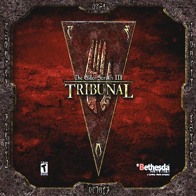 The Elder Scrolls 3: Tribunal - predn CD obal
