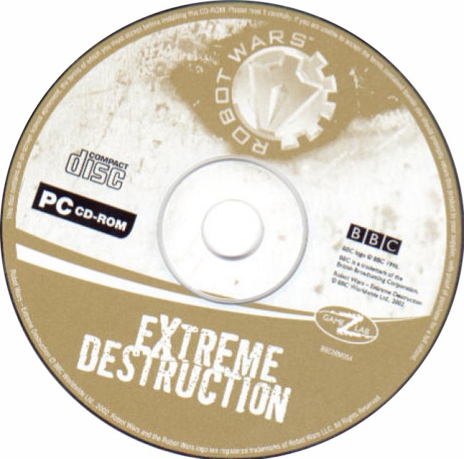 Robot Wars: Extreme Destruction - CD obal
