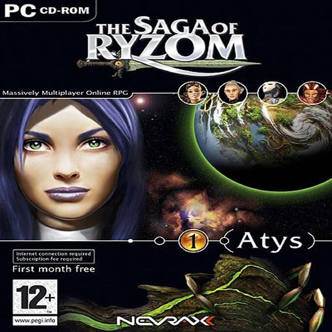 The Saga of RYZOM - predn CD obal