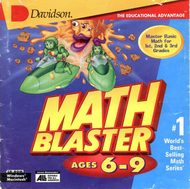 Math Blaster: Ages 6-9 - predn CD obal
