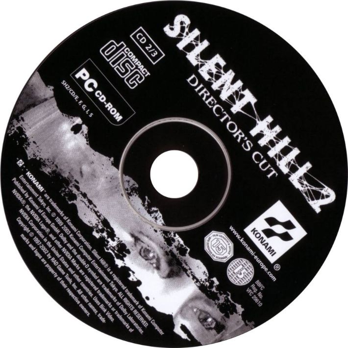 Silent Hill 2: Director's Cut - CD obal 2