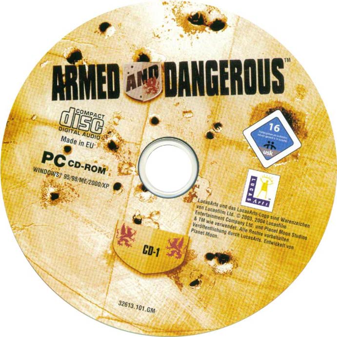 Armed and Dangerous - CD obal