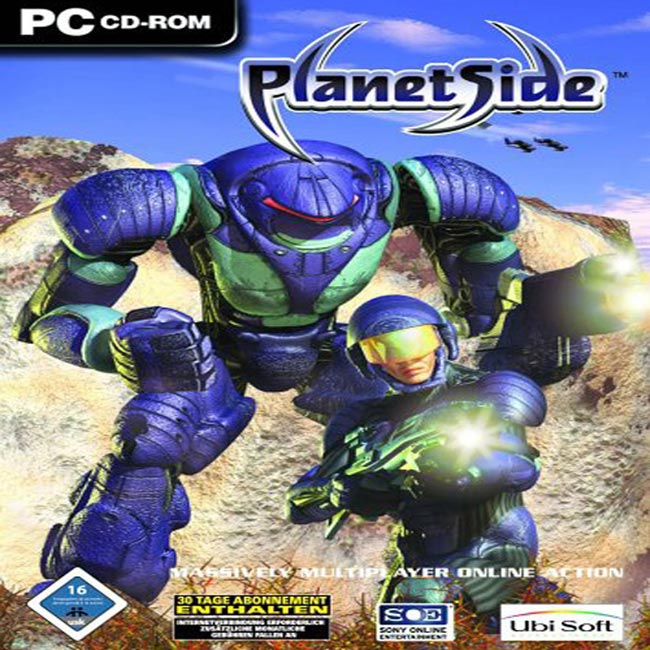 PlanetSide - predn CD obal