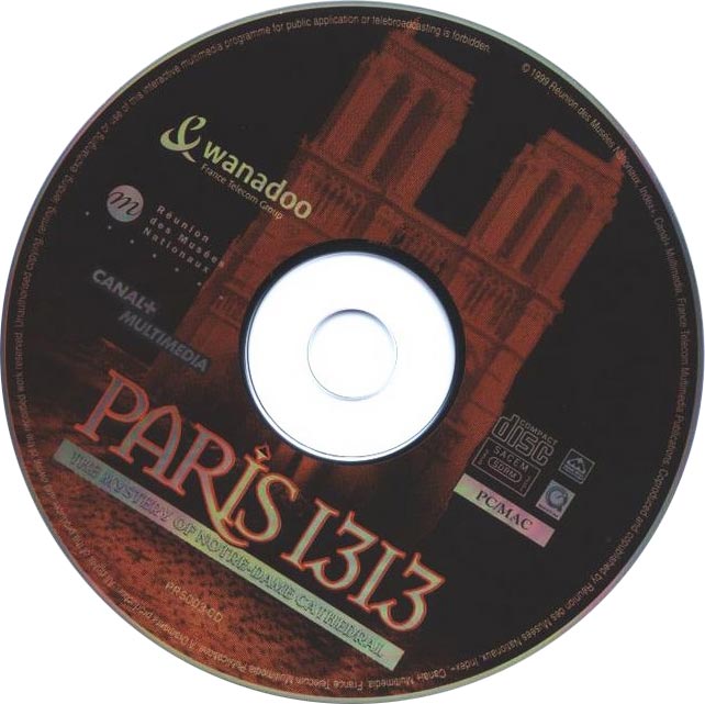 Paris 1313: The Mystery of Notre-Dame Cathedral - CD obal
