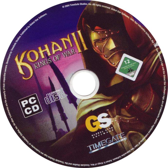 Kohan 2: Kings of War - CD obal