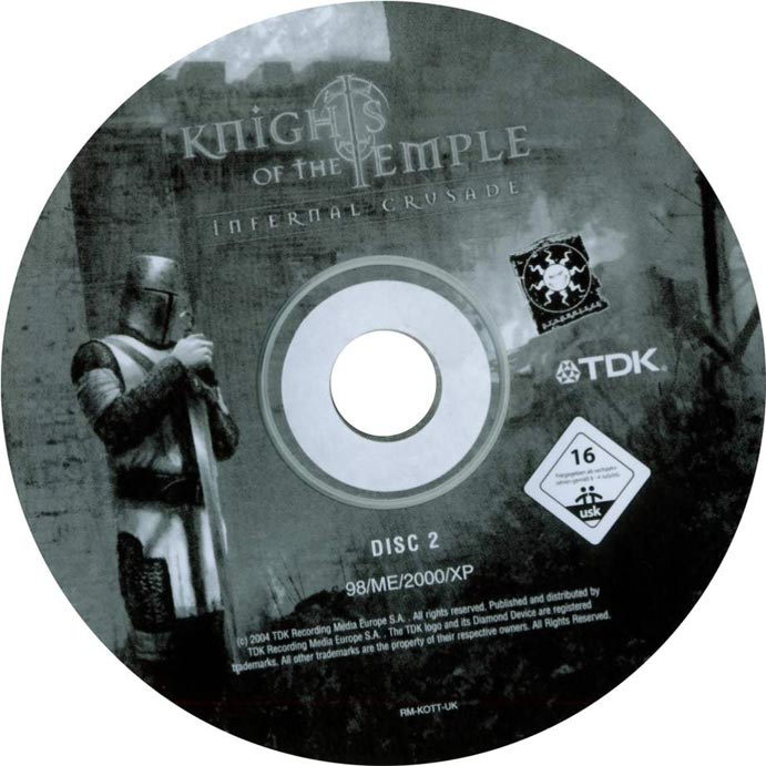 Knights of the Temple: Infernal Crusade - CD obal 2