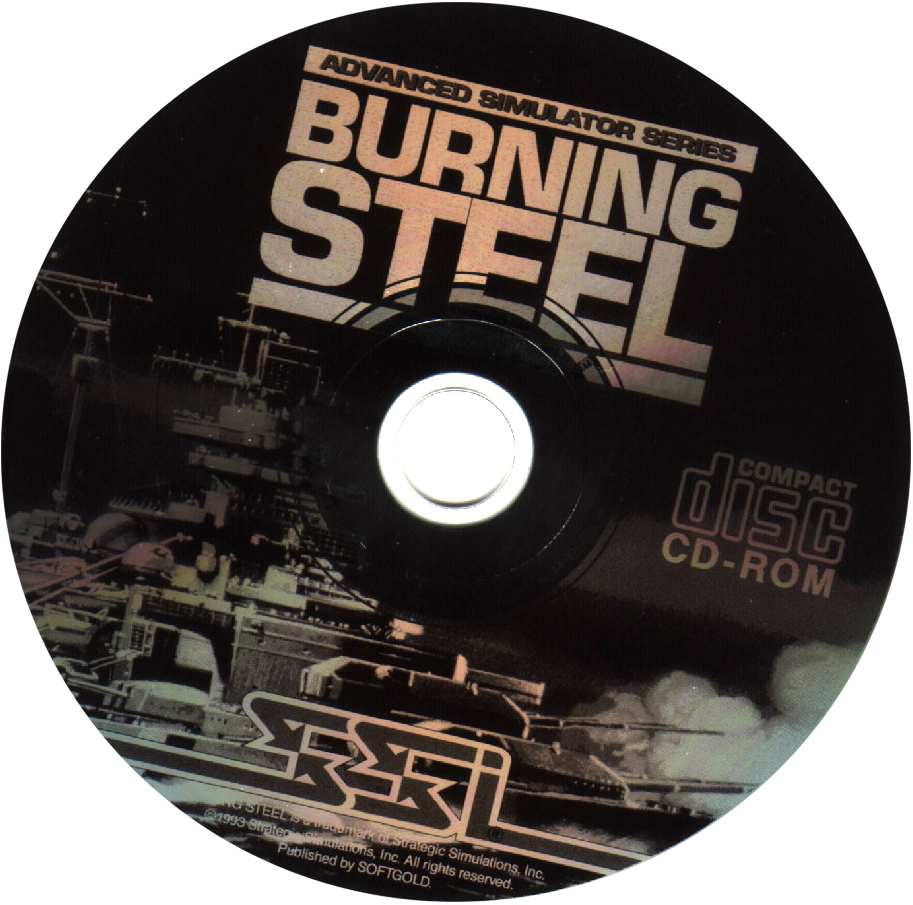 Burning Steel - CD obal