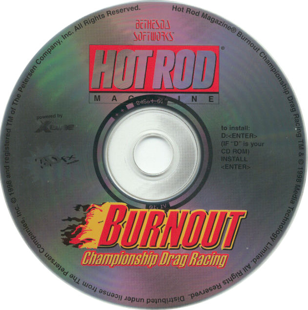 Burnout: Championship Drag Racing - CD obal