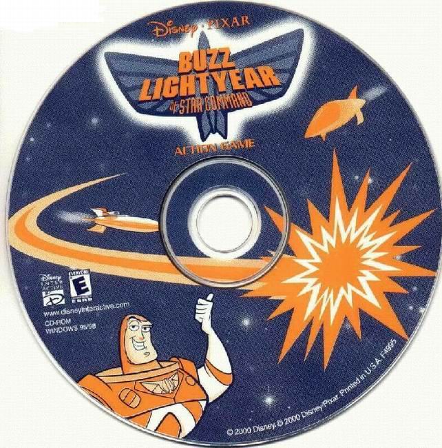 Buzz Lightyear: Star Command - CD obal