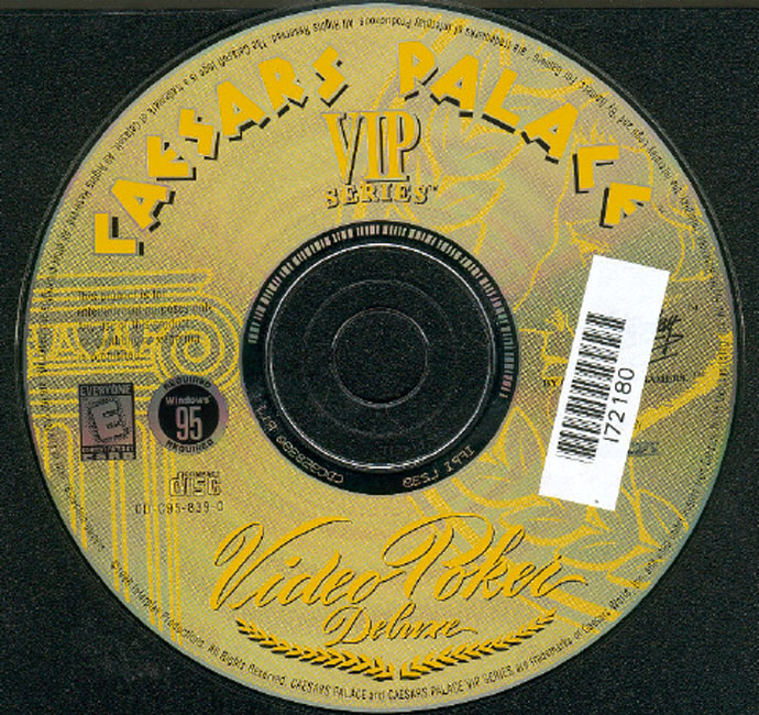 Caesars Palace: Vip Video Poker - CD obal