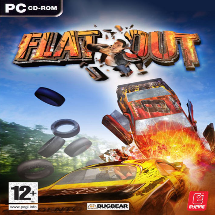 FlatOut - predn CD obal