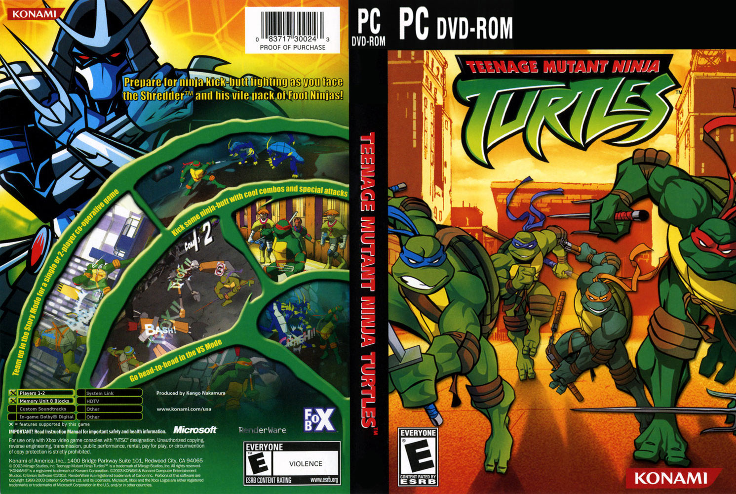 Teenage Mutant Ninja Turtles - DVD obal