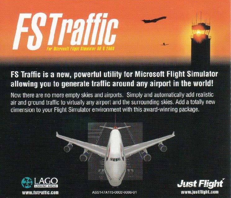 FS Traffic - zadn CD obal