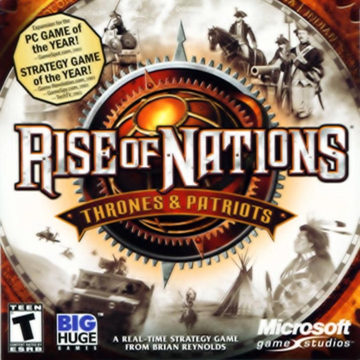 Rise of Nations: Thrones and Patriots - predn CD obal