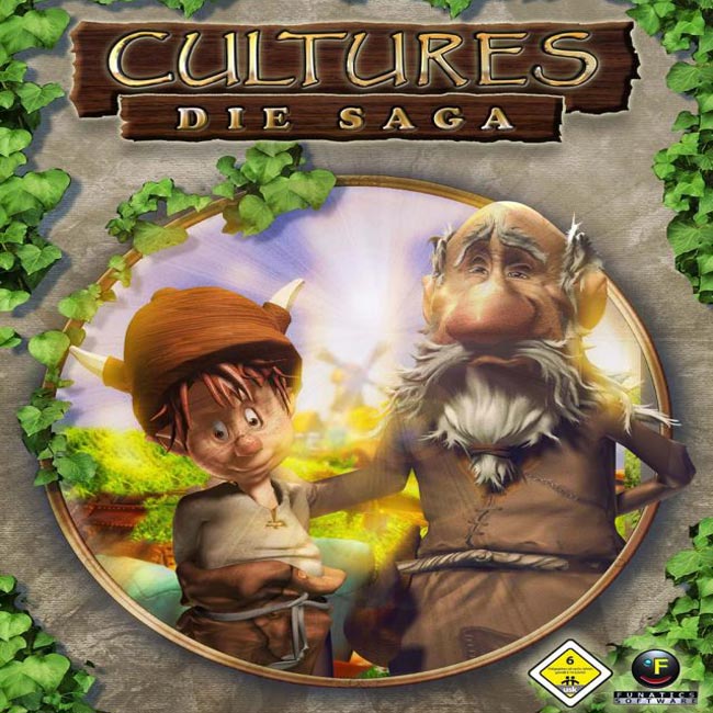 Cultures: Die Saga - predn CD obal