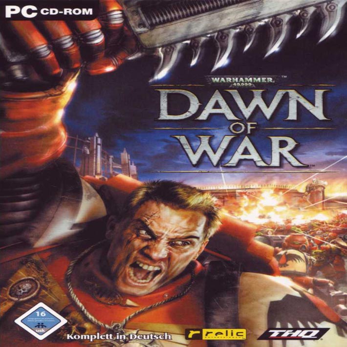 Warhammer 40000: Dawn of War - predn CD obal