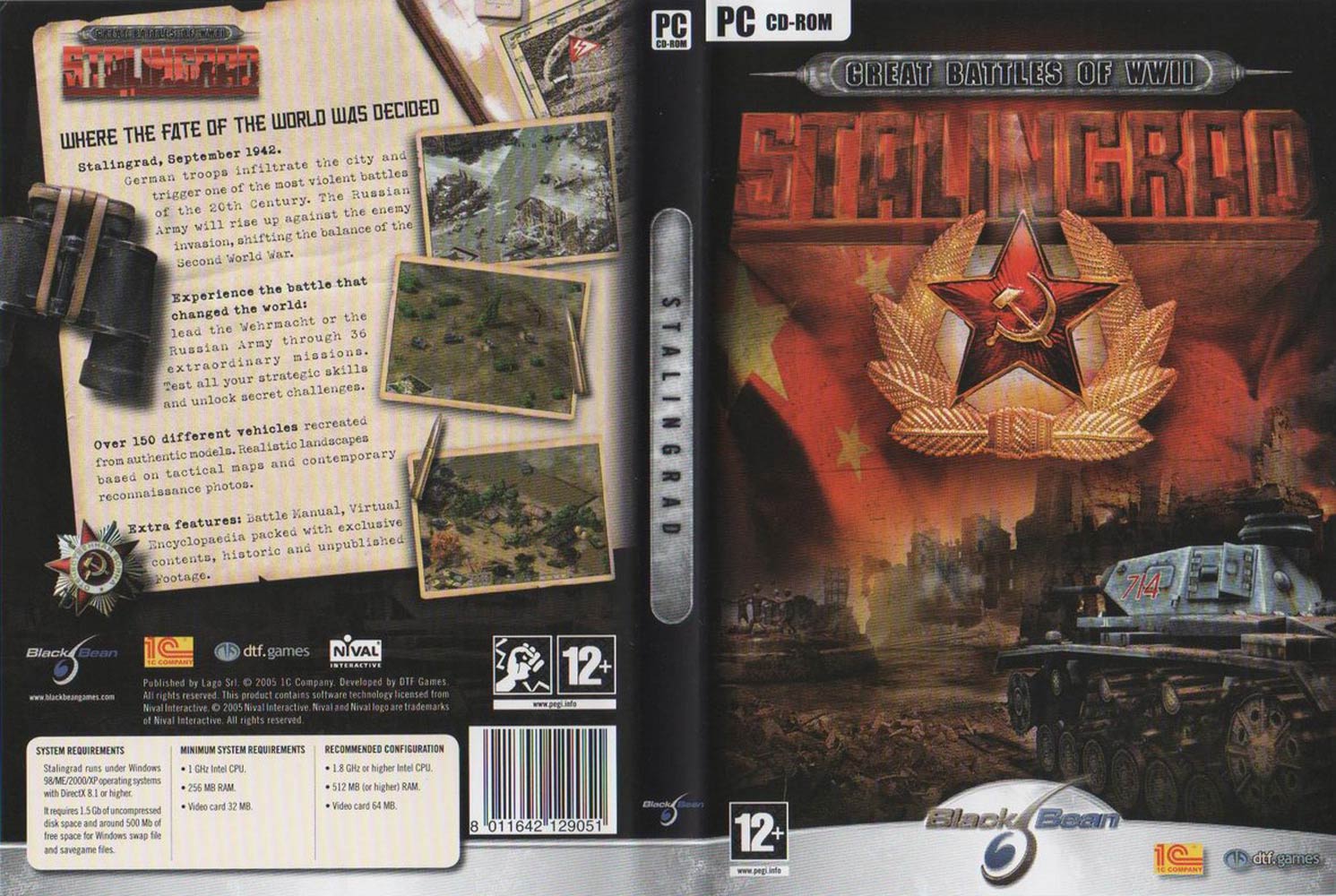 Stalingrad - DVD obal 2