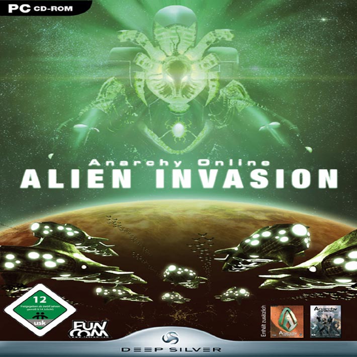 Anarchy Online: Alien Invasion - predn CD obal