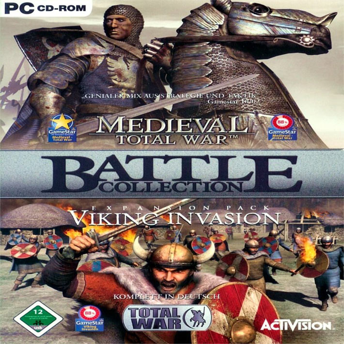 Medieval: Total War: Battle Collection - predn CD obal