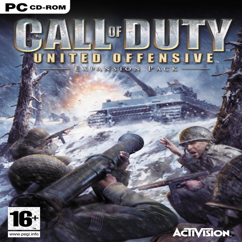 Call of Duty: United Offensive - predn CD obal