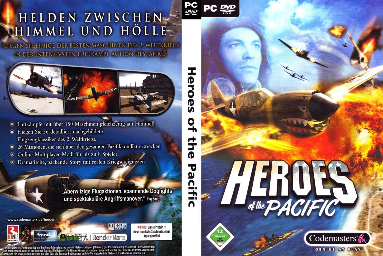 Heroes of the Pacific - DVD obal
