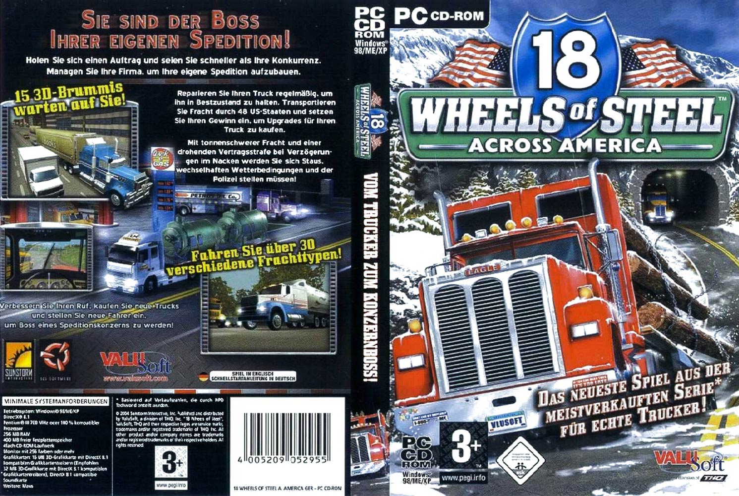 18 Wheels of Steel: Across America - DVD obal