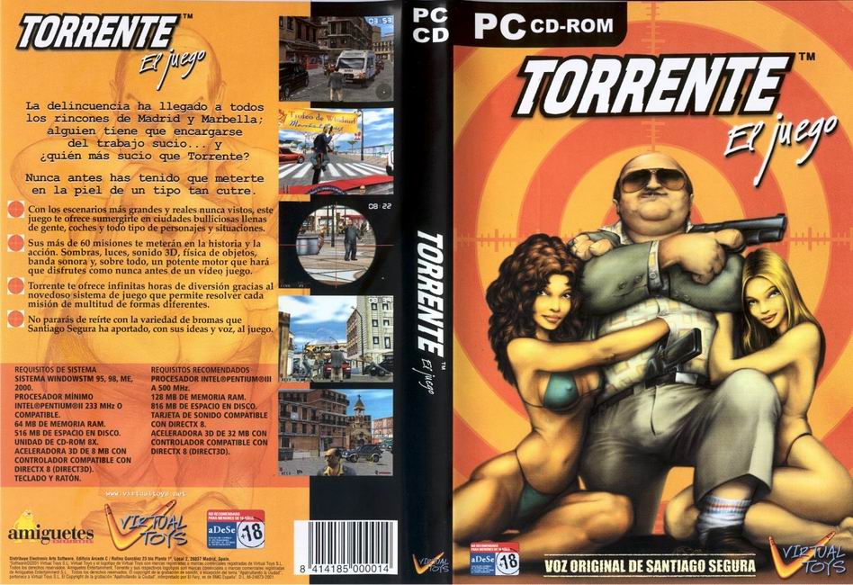 Torrente, El juego - DVD obal