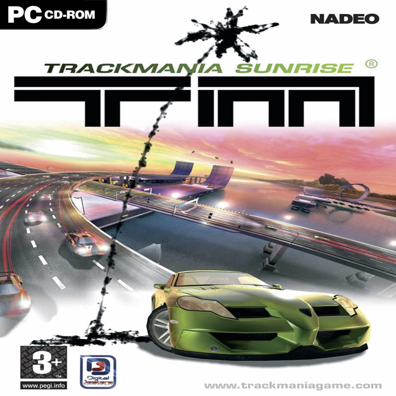 TrackMania Sunrise - predn CD obal 3
