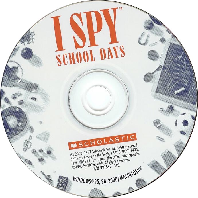 I Spy: School Days - CD obal