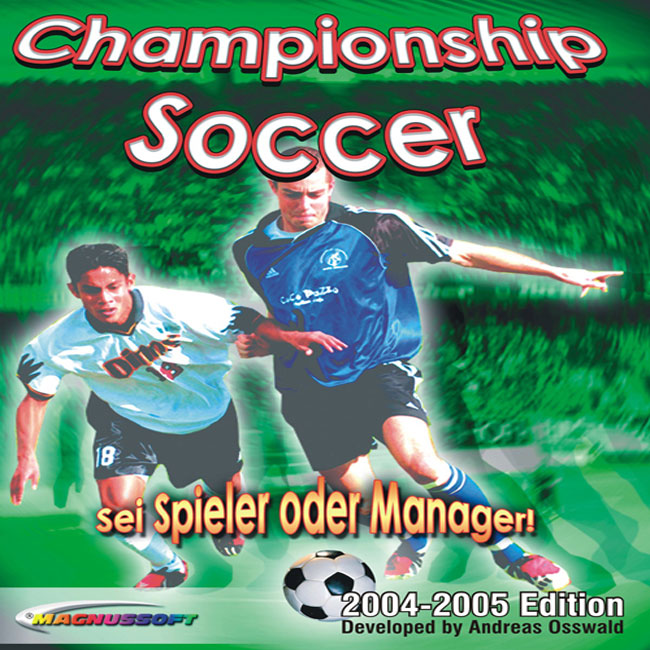 Championship Soccer 2004-2005 Edition - predn CD obal