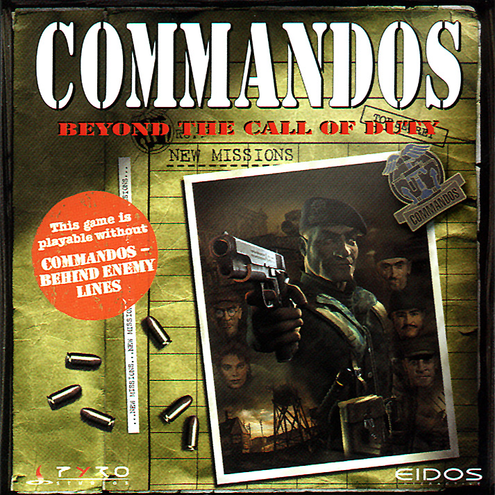 Commandos: Beyond the Call of Duty - predn CD obal