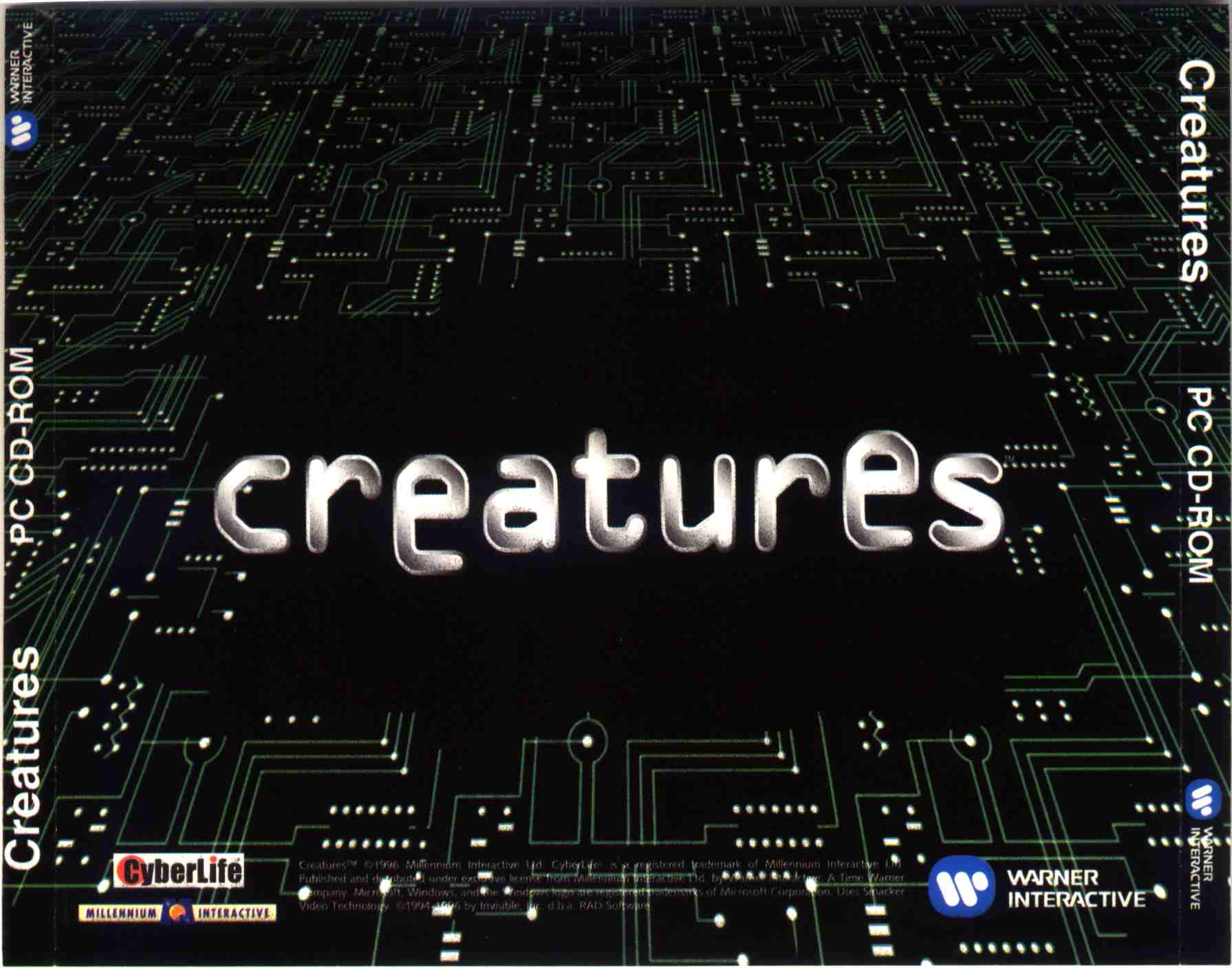 Creatures - zadn CD obal