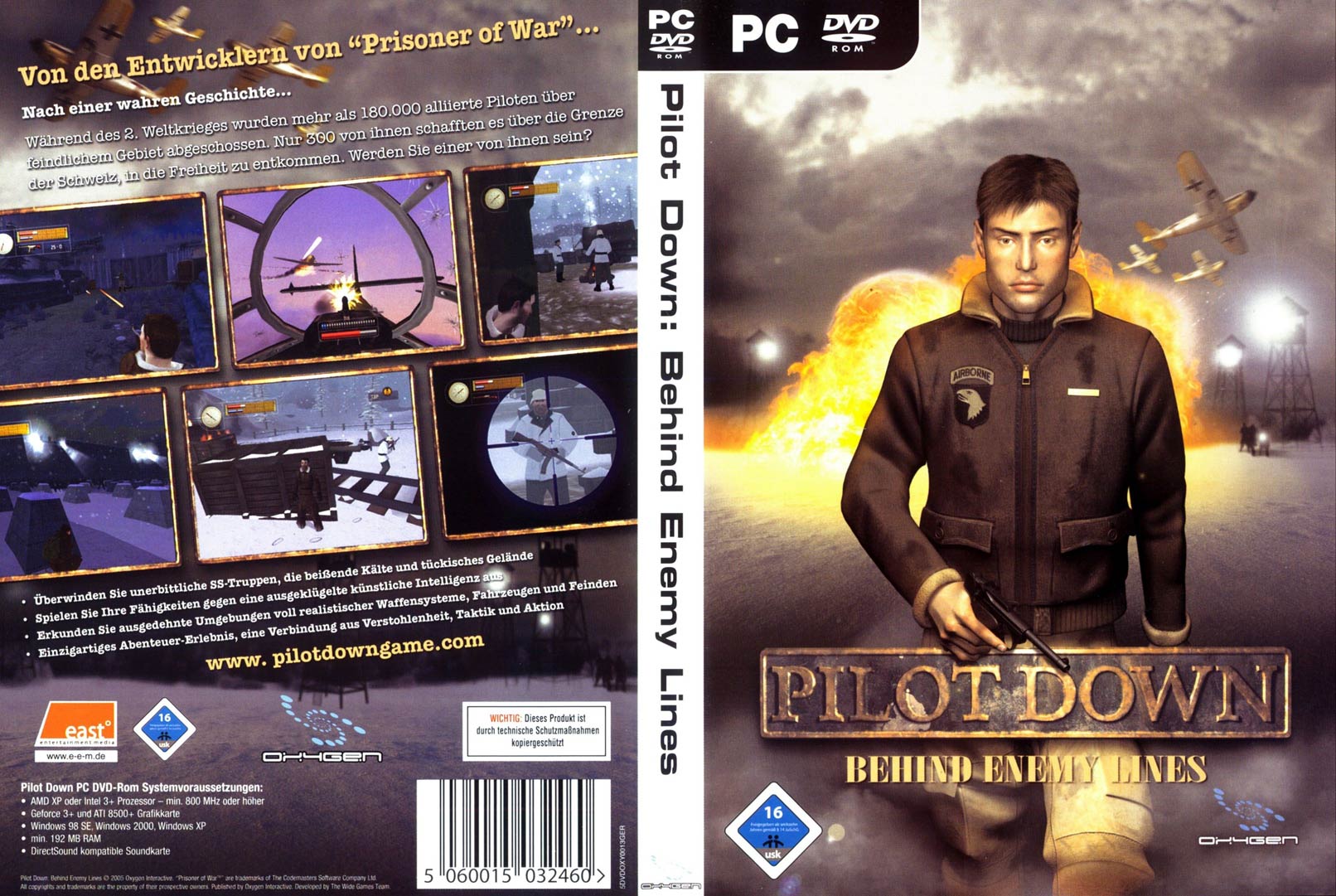 Pilot Down: Behind Enemy Lines - DVD obal