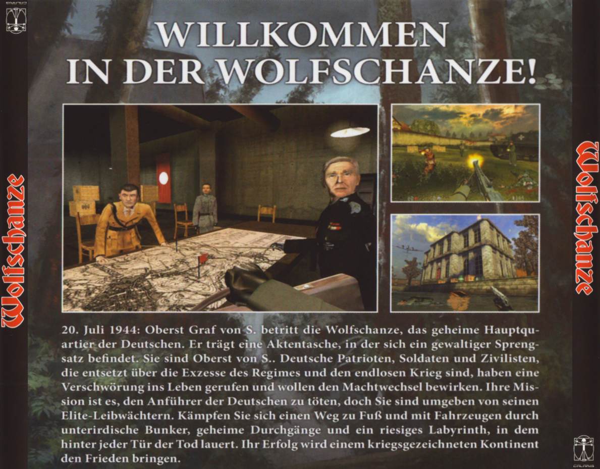 Wolfschanze 1944: The Final Attempt - zadn CD obal