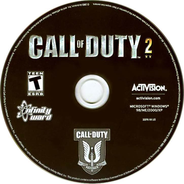 Call of Duty 2 - CD obal