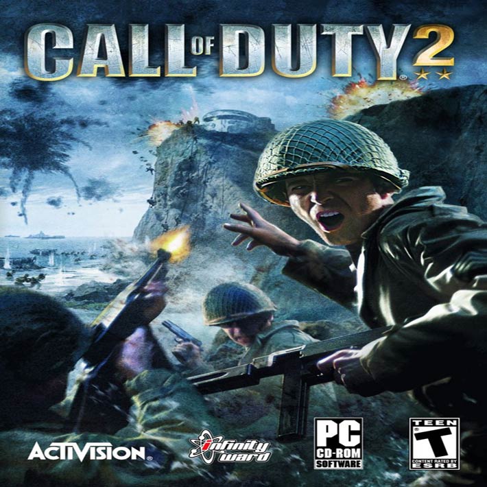 Call of Duty 2 - predn CD obal