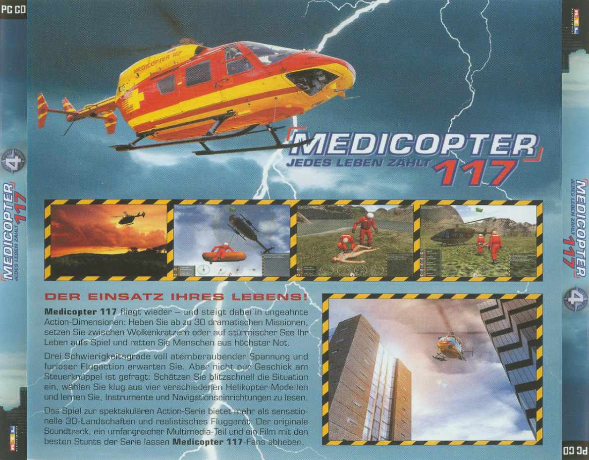 Medicopter 117 4 - zadn CD obal