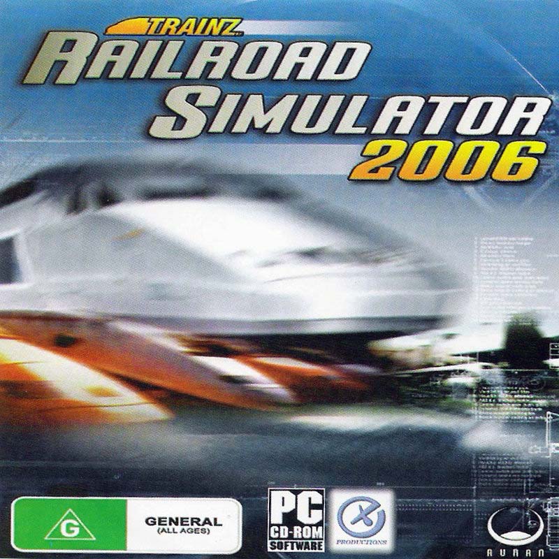 Trainz Railroad Simulator 2006 - predn CD obal 2