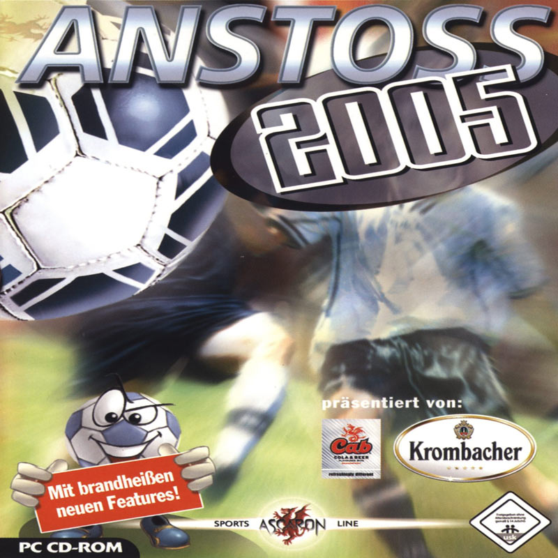 Anstoss 2005 - predn CD obal