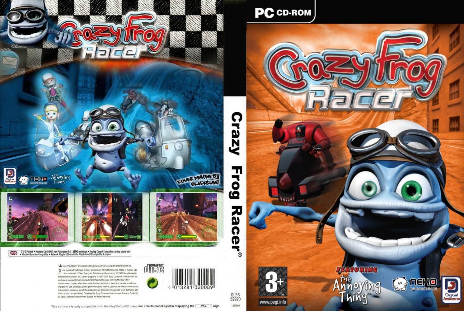 Crazy Frog Racer - DVD obal