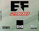 EF 2000 - zadn CD obal