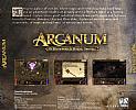 Arcanum: Of Steamworks and Magick Obscura - zadn CD obal