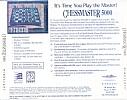 Chessmaster 5000 - zadn CD obal