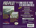 Pro Pilot '99: The Complete Flight Simulator - zadn CD obal