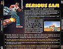 Serious Sam: The First Encounter - zadn CD obal