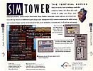 Sim Tower - zadn CD obal