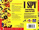 I Spy - zadn CD obal