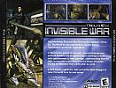 Deus Ex 2: Invisible War - zadn CD obal