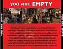 You Are Empty - zadn CD obal