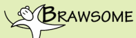 Brawsome - logo